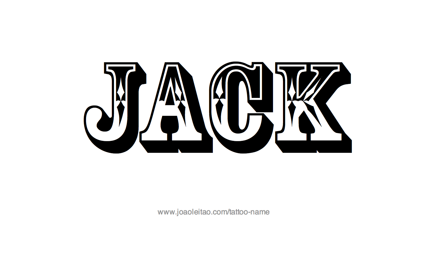 jack-name-tattoo-designs